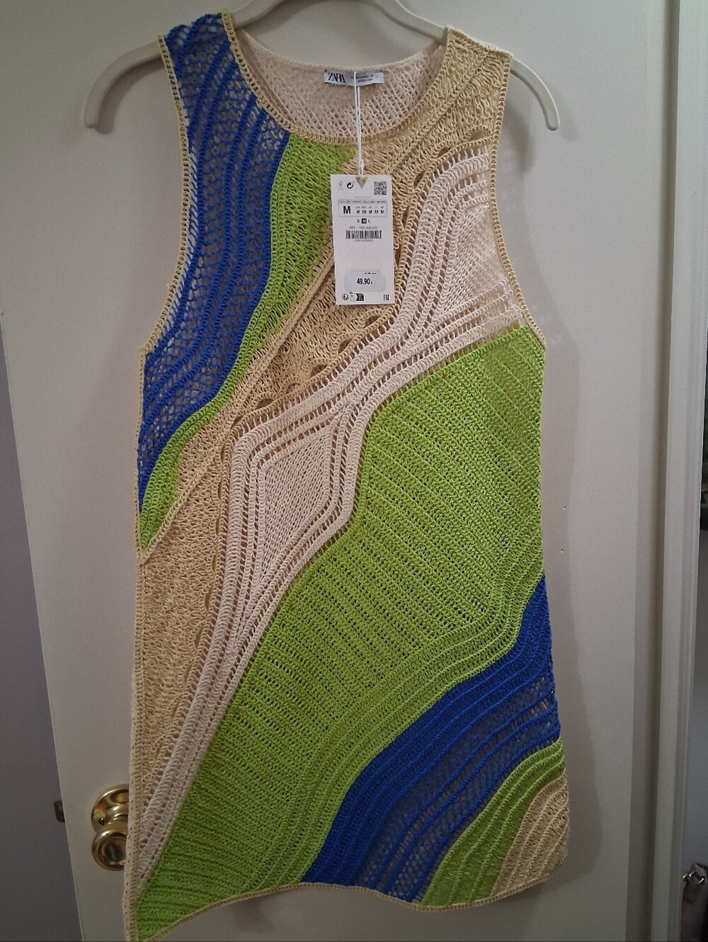 ZARA Crochet Dress NWT Medium